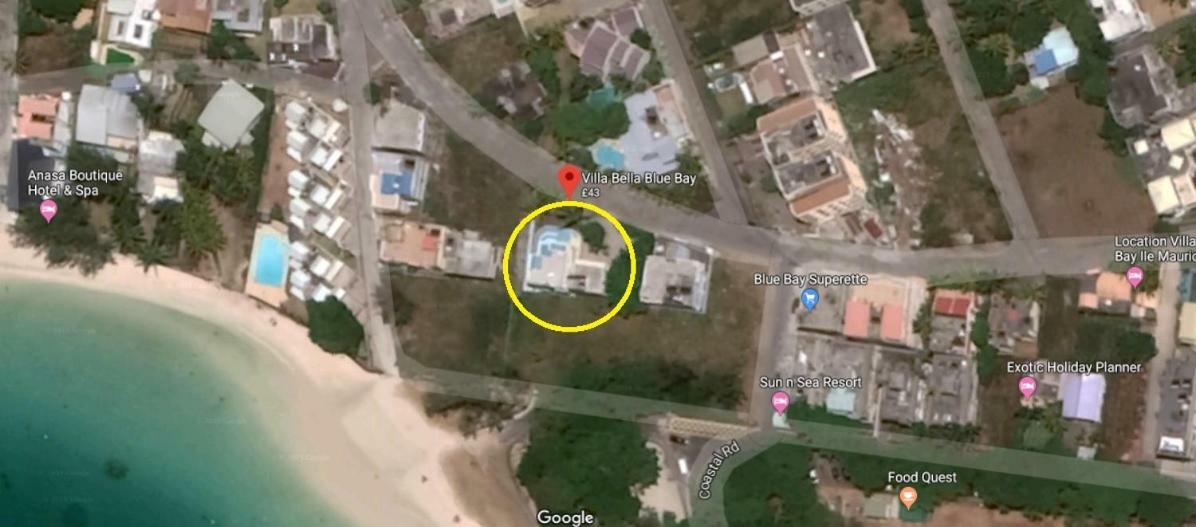 Villa Bella Charming Beachfront Guesthouse Блу-Бей Екстер'єр фото